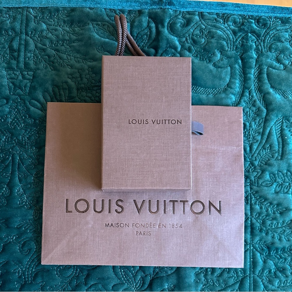 Authentic Louis Vuitton paper box and bag